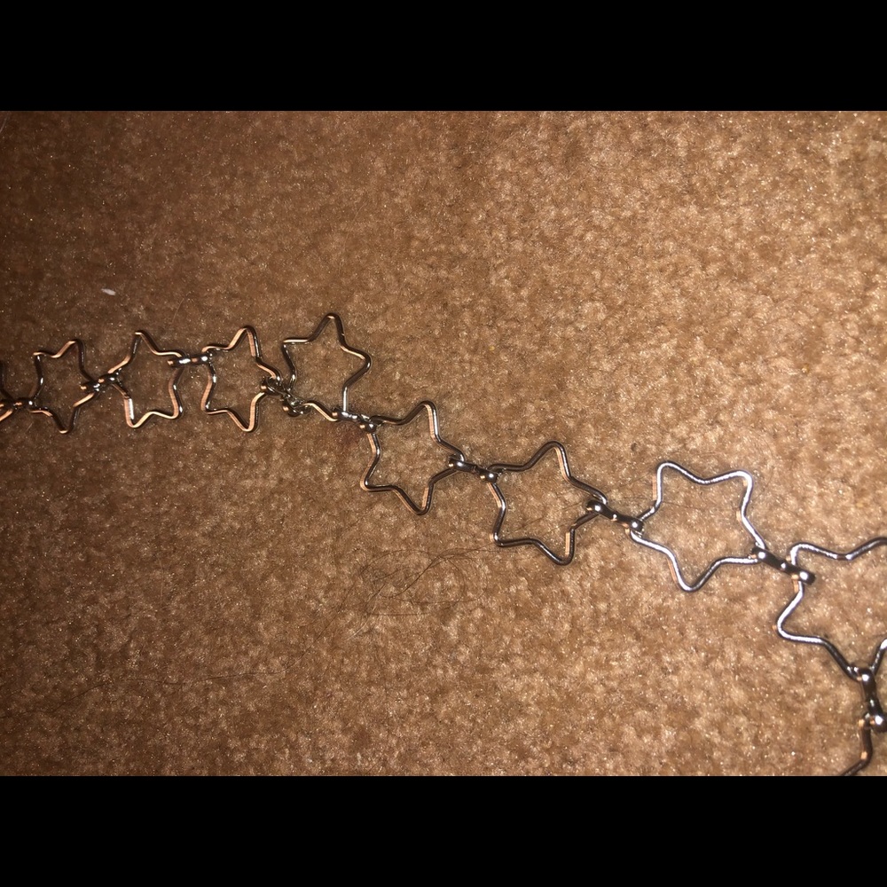 Brandy metal star belt